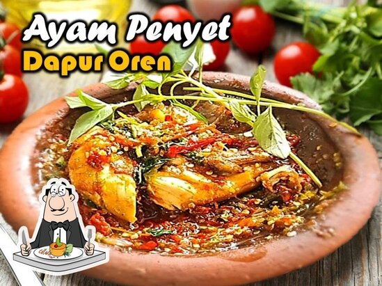 Menu at Resto Dapur Oren, Kotabumi