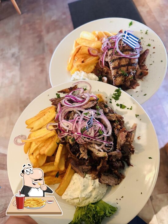 Griechische Wörter Für Den Urlaub Speisekarte von Griechisches Restaurant Ambrosia, Tangstedt