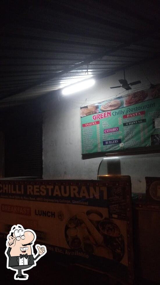 Menu at Green Chilli Restaurant, Ghaziabad, JCMW+RQW ABESIT COLLEGE OF