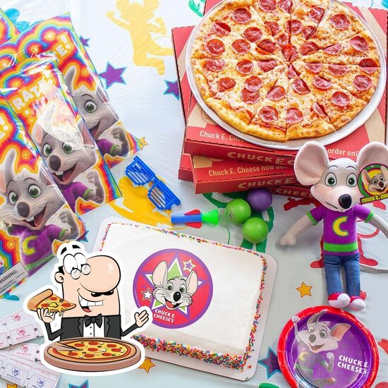 Carta de pizzería Chuck E. Cheese, Paducah, Hinkleville Rd