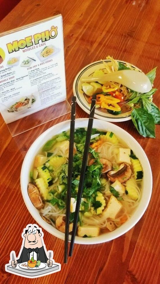 Moe Phở Noodles & Cafe in Pendleton Restaurant menu and reviews