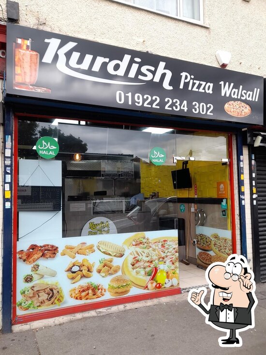 Menu at Kurdish Pizza Walsall pizzeria, Walsall