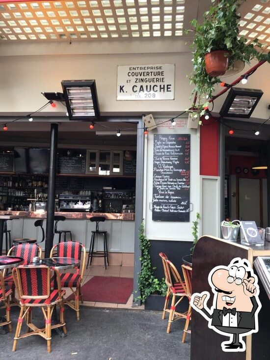 Menu at Le Baromètre, Paris, 38 bis Bd Voltaire