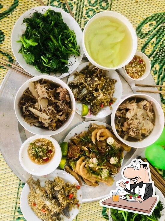 Menu at Nhà hàng Minh Bục restaurant, Vietnam