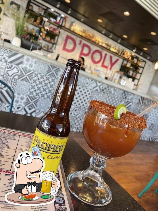 Menu at D'Poly Taco, Grill & Beer pub & bar, El Centro