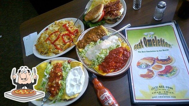 Menu At Gest Omelettes Restaurant Redford Charter Township