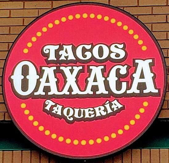 Menu at Tacos Oaxaca restaurant, Fuquay Varina