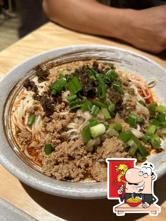 Menu at He's Noodle Zone restaurant, Irvine