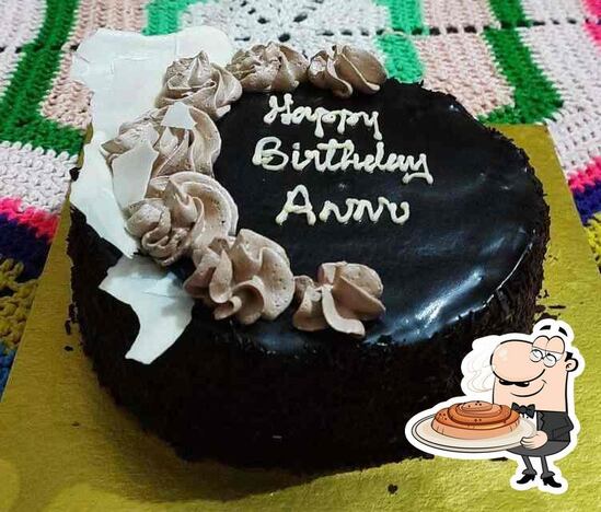 ❤️ Red Rose Birthday Cake For Annu i love you