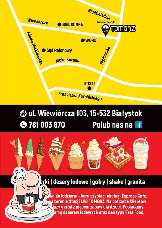 Stacja LPG TOMGAZ Tomasz Szczuka restaurant, Bialystok Restaurant reviews