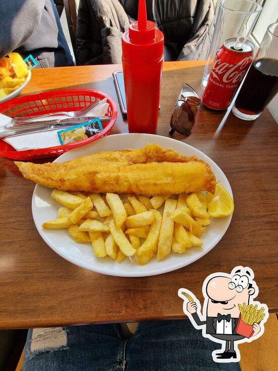 Menu at Paul's Fish & Chips restaurant, ClactononSea