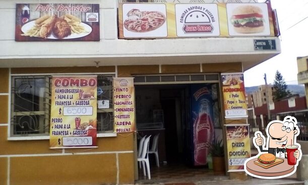 Menu at Las Gemelas restaurant, Sogamoso