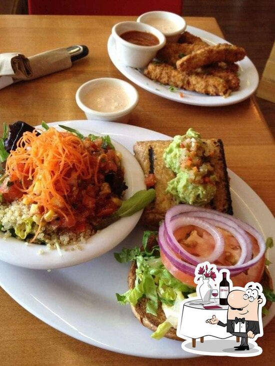 Menu at Veggie Grill restaurant, Los Angeles, 110 S Fairfax Ave