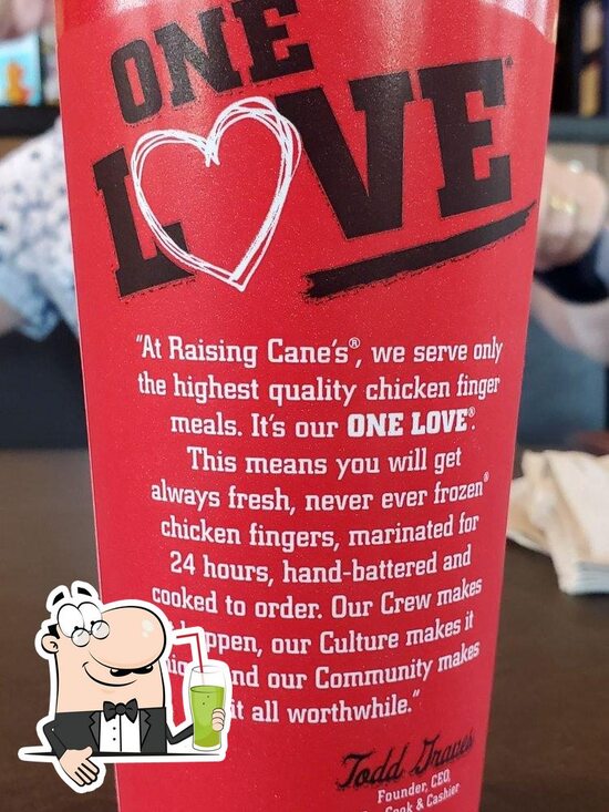 Raising Cane's Chicken Fingers in Lawrence Restaurant menu and reviews