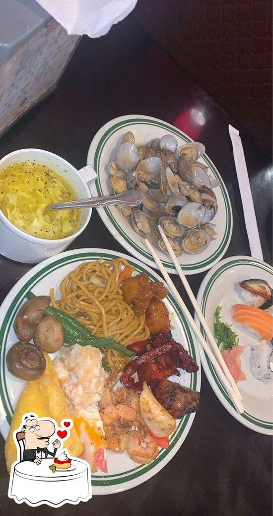Menu at Asian Buffet restaurant, Killeen