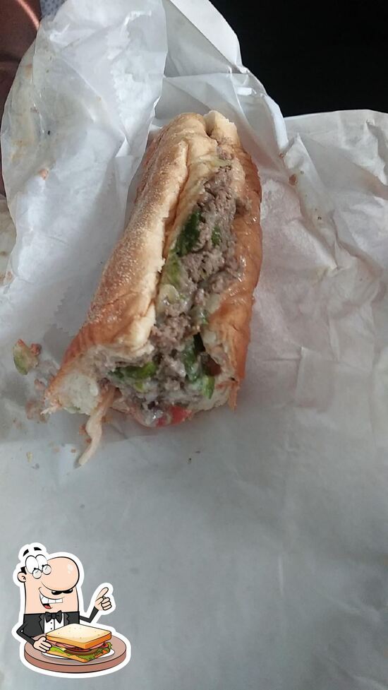 Menu at Save Time Subs, Vineland