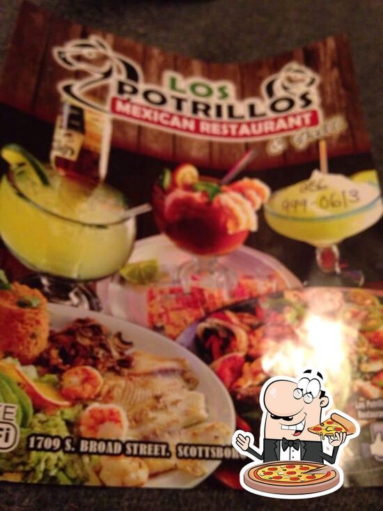 Menu at Los Potrillos Mexican Restaurant, Scottsboro