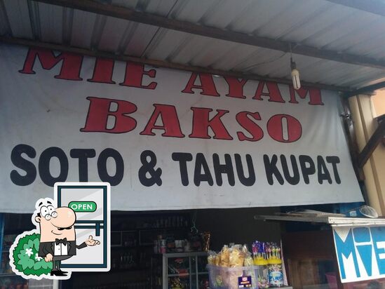 Menu At Mie Ayam Bakso Soto Tahu Kupat Restaurant Wonogiri