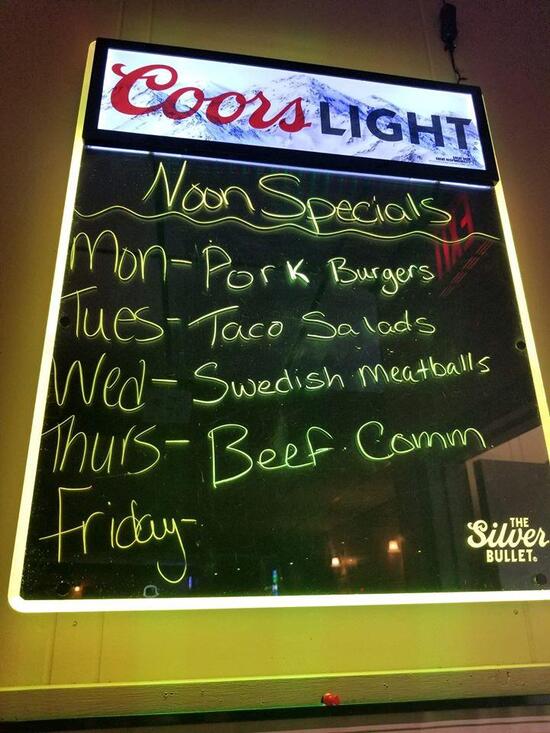 Menu at TC's Tavern pub & bar, Brewster