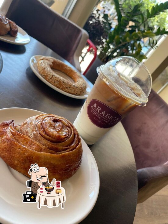Menu at Arabica Coffee House, Paphos, Νεοφύτου Νικολαίδη 1