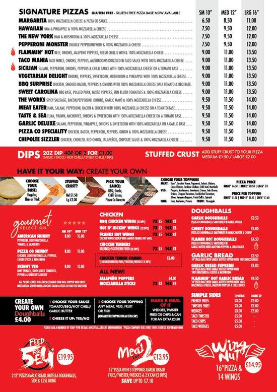 The Pizza Co in Glengormley Restaurant reviews