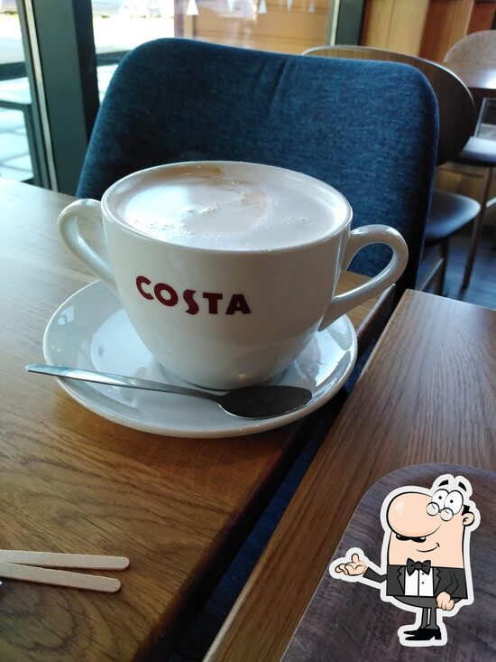 Menu at Costa Coffee cafe, Elgin, Drive Thru
