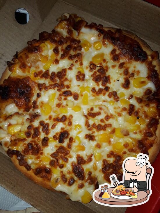 Menu at Urban Crust pizza, Saha