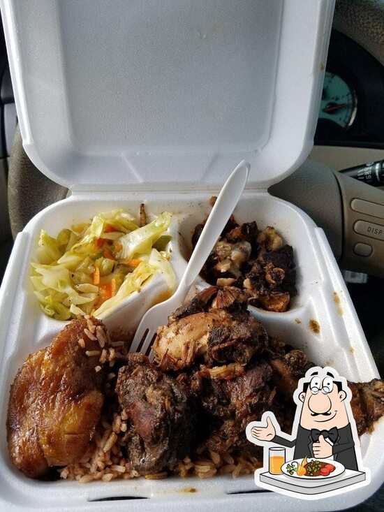 Menu at Pepper's Jamaican Belizean Cuisine restaurant, Los Angeles, W