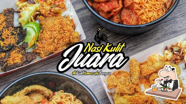 Menu at Nasi Kulit Juara, Regina Pacis restaurant, Bogor