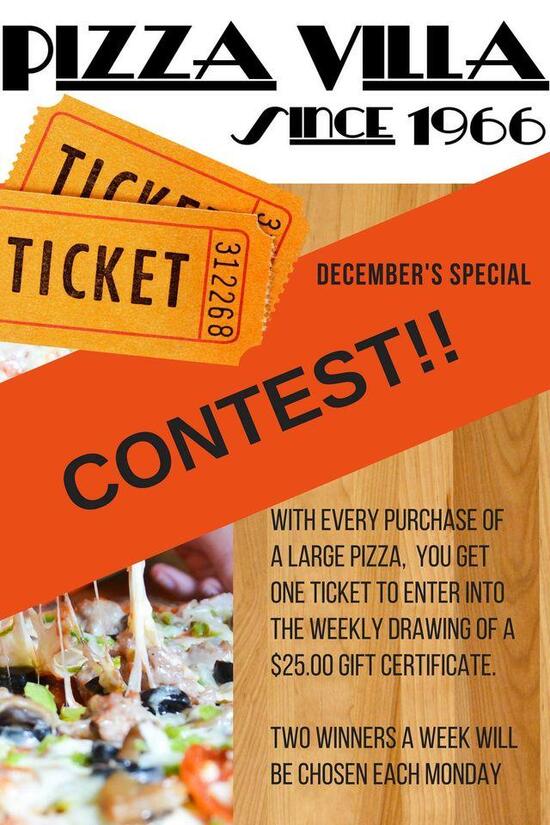 Pizza Villa in Oswego Restaurant menu and reviews