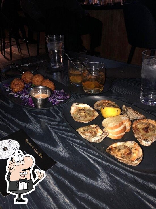 Menu at Blaze Steak and Seafood steakhouse, Atlanta