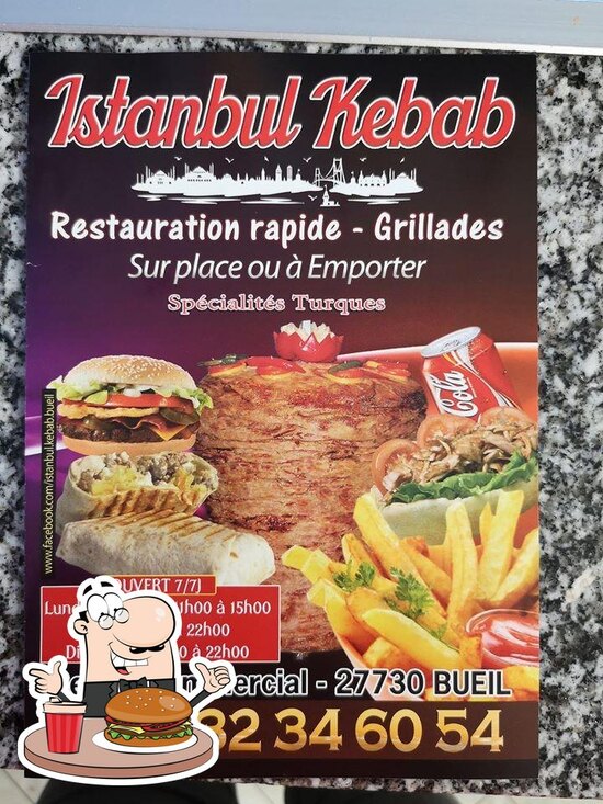 Menu At Istanbul Kebab Restaurant Bueil