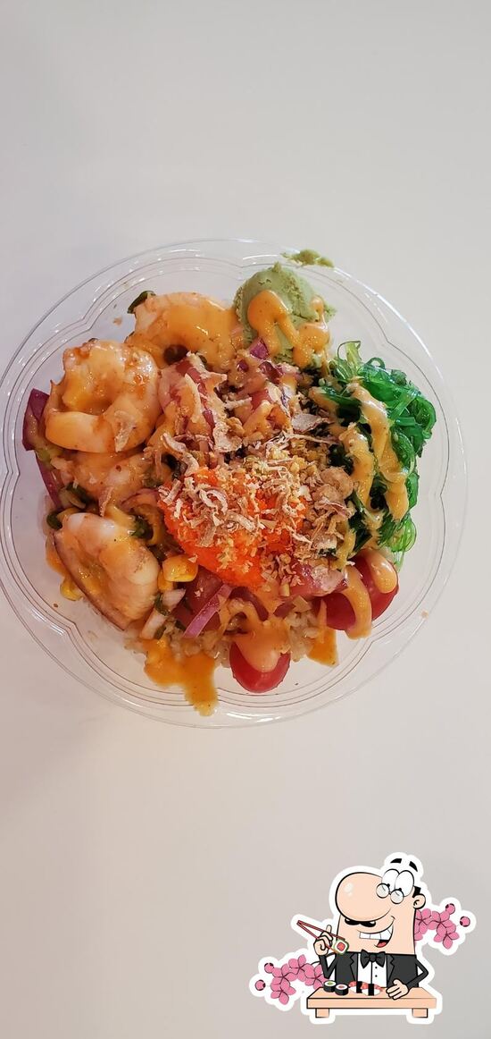 Hawaii Poke Bowl Forks in Easton Restaurant menu and reviews