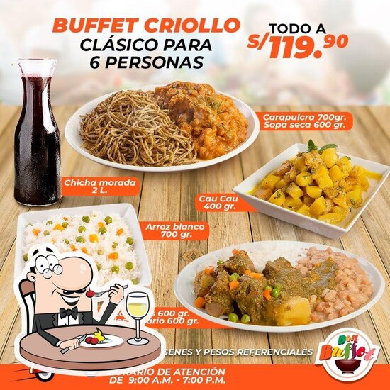 Menu at Don Buffet - Mall del Sur restaurant, La Molina