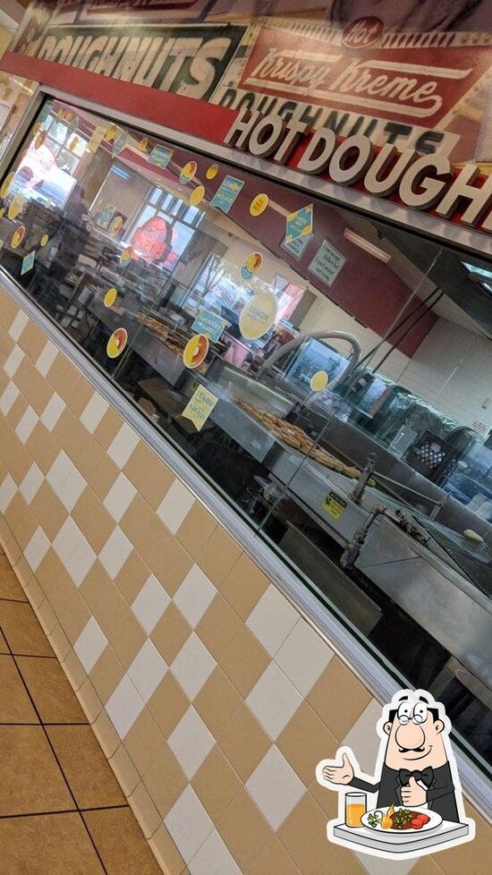 Menu at Krispy Kreme restaurant, El Paso, Gateway Blvd W