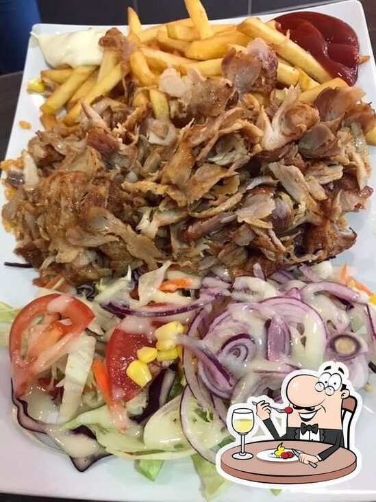 Menu au Paris Kebab fast food, SaintJustenChaussée