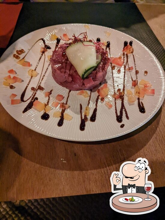 Carta de La Côte de Boeuf halal restaurant, Nancy