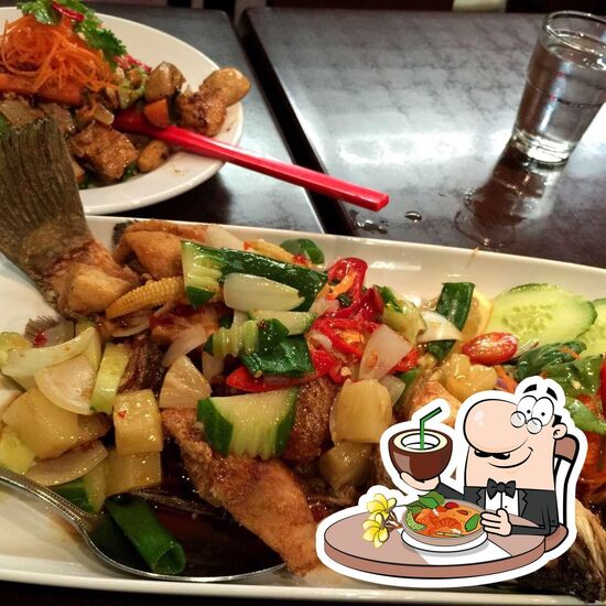 Menu at Pinto Thai Restaurant, Kensington