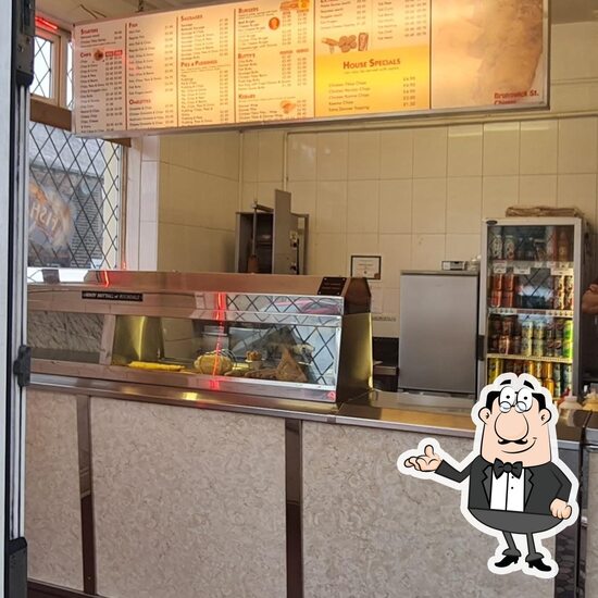 Menu at Brunswick Street Chippy restaurant, Nelson