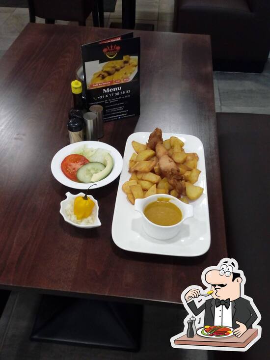 Menu at Caribbean dynasty, Almere