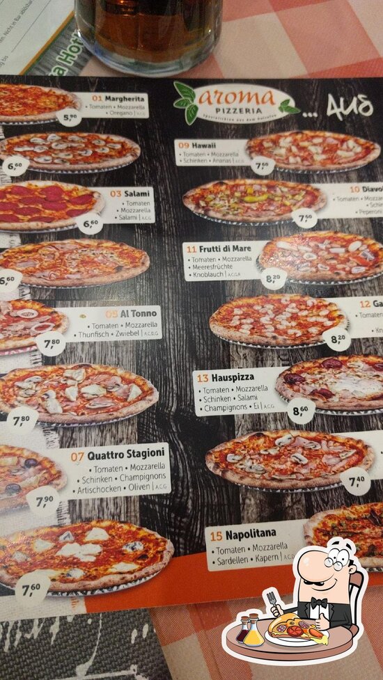Aroma Pizzeria Villach, Villach Restaurant menu and reviews