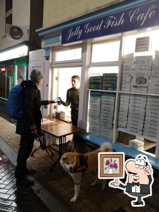 Menu at The Jolly Good Fish Cafe, Teignmouth