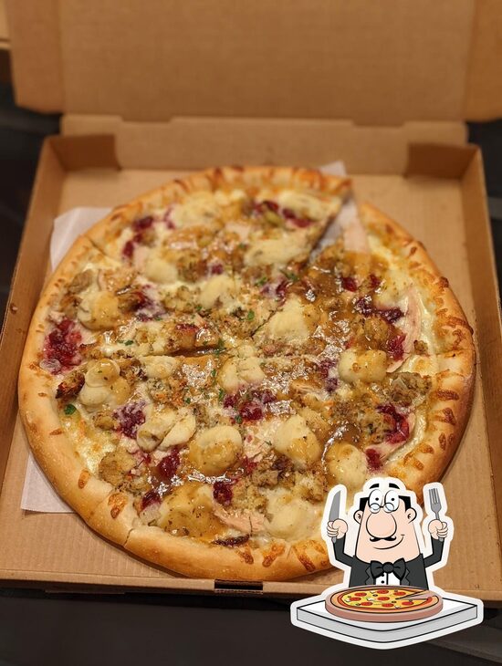 Menu at Homegrown Pizza pizzeria,