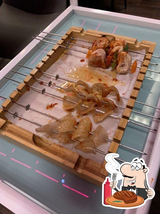 Hen Jiu Yi Qian BBQ BAR in Arcadia Restaurant menu and reviews