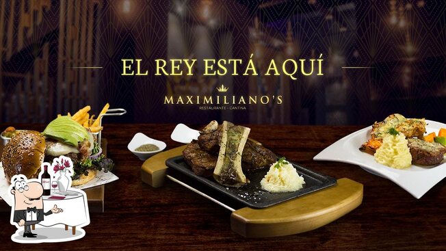 Carta del restaurante Maximilianos, Reynosa