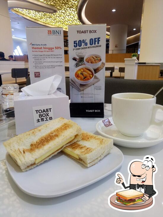 Menu At Toast Box Emporium Pluit, North Jakarta