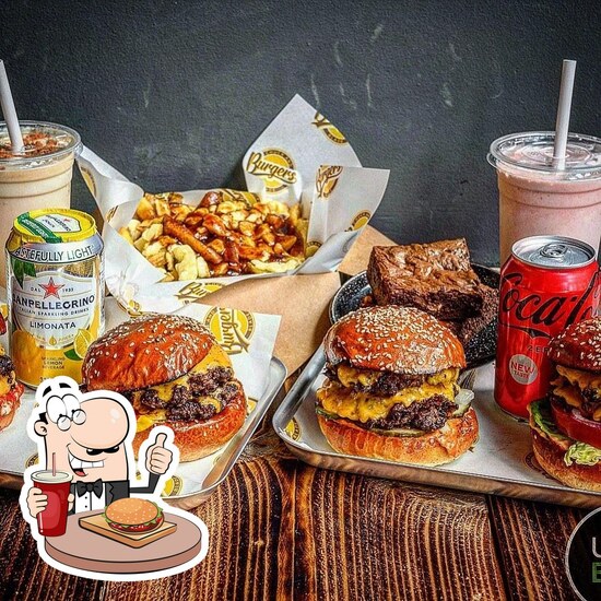 Menu at Chuck and Blade Burgers restaurant, Rochester