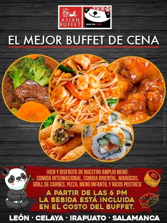 Carta del restaurante Asian Buffet Celaya - Golden China, Celaya