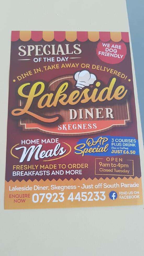 Lakeside Diner Skegness in Skegness Restaurant reviews