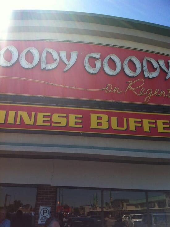 Menu at Foody Goody Chinese Buffet Restaurant, Winnipeg, Regent Ave W